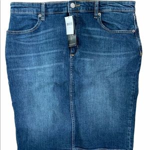 Banana republic denim skirt 31/12 NWT